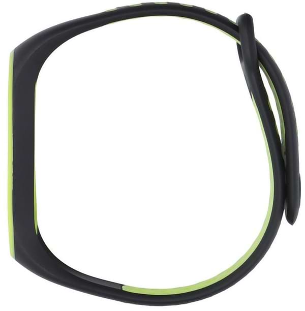 Фото - Ремінець для фітнес-браслету XOKO Sport for Xiaomi Mi Band 5/6/7 Black/Green (XK-BND-SP-BKGRN)