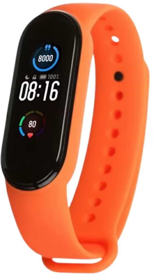 Фото - Ремінець для фітнес-браслету XOKO Sport for Xiaomi Mi Band 5/6/7 Orange (XK-BND-SP-OR)