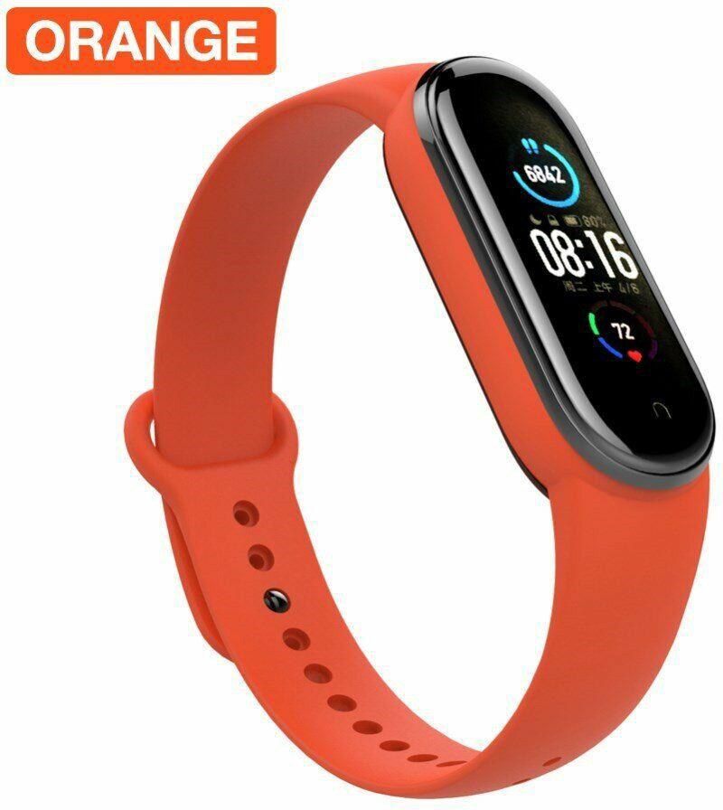Фото - Ремінець для фітнес-браслету XOKO Sport for Xiaomi Mi Band 5/6/7 Orange (XK-BND-SP-OR)
