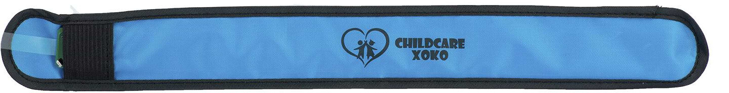 Світловідбивний браслет XOKO ChildCare з ліхтарем Синій (XK-RFLV-BRCL-BL)