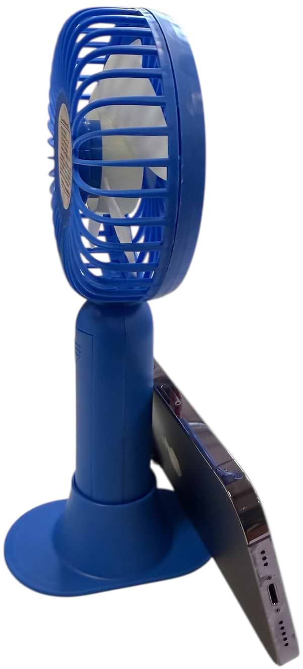 Фото - Вентилятор портативный XOKO F9 Blue (XK-F9-BL)