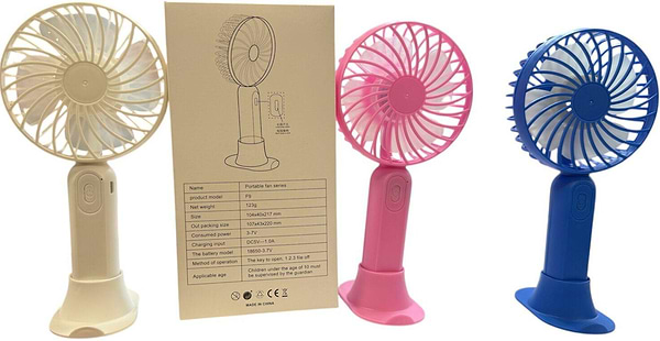 Фото - Вентилятор портативный XOKO F9 White (XK-F9-WH)