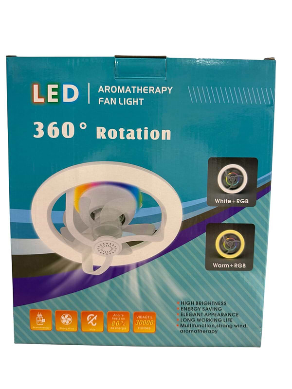 Фото - Лампа-вентилятор XOKO LED RGB Fan Light 100 Aroma (XK-FL-100RGB)