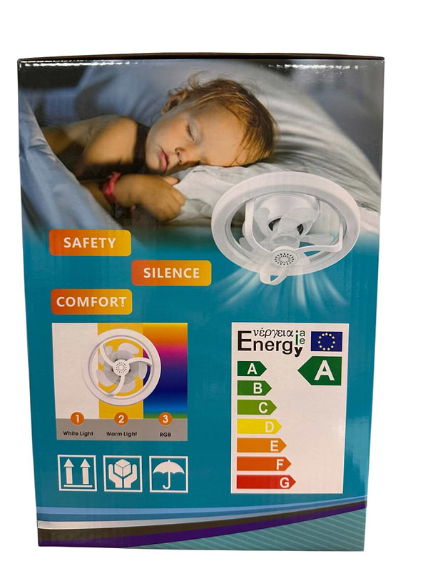 Фото - Лампа-вентилятор XOKO LED RGB Fan Light 100 Aroma (XK-FL-100RGB)