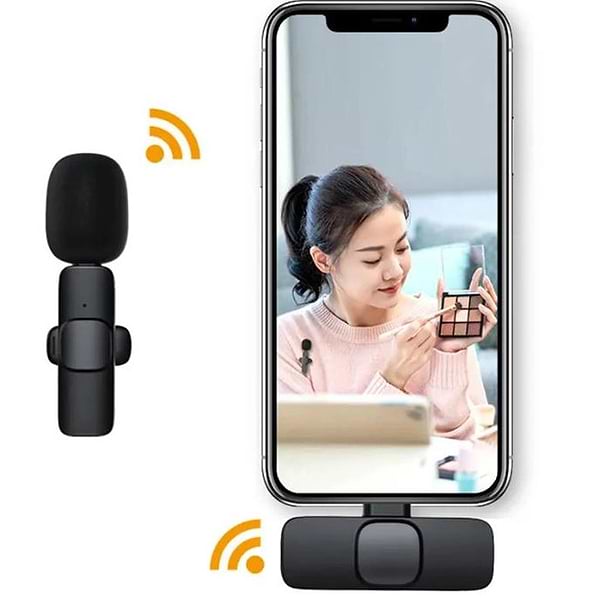 Фото - Мікрофон для смартфона XOKO K9-2 з адаптером Lightning-Type-C (XK-K9-2BK)