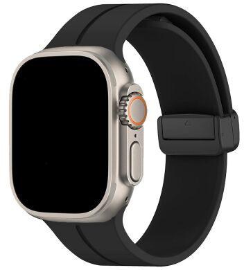 Ремінець для смарт-годинника XOKO for Apple Watch 42/44/45/49 мм Black (XK-MGT-44BK) - Фото 1