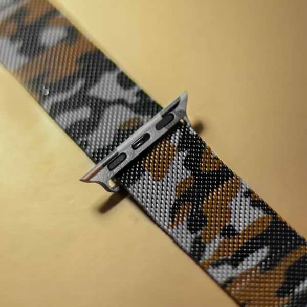 Фото - Ремінець для смарт-годинника XOKO Milanese for Apple Watch  38/40/41мм Khaki Orange (XK-MTL-KHOR)