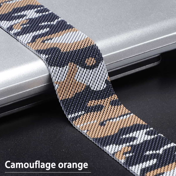 Фото - Ремінець для смарт-годинника XOKO Milanese for Apple Watch  38/40/41мм Khaki Orange (XK-MTL-KHOR)