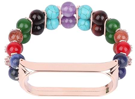 Фото - Ремінець для фітнес-браслету XOKO Metal Premium Band for Xiaomi Mi band 5 Jewerly Gold (XK-MTL5-JWRG)