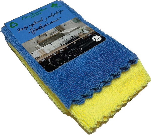 Фото - Автомобільна серветка PanCleanMax 2in1 (XK-PCM-2)