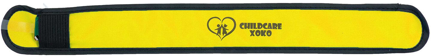 Світловідбивний браслет XOKO ChildCare з ліхтарем Жовтий (XK-RFLV-BRCL-YLW)