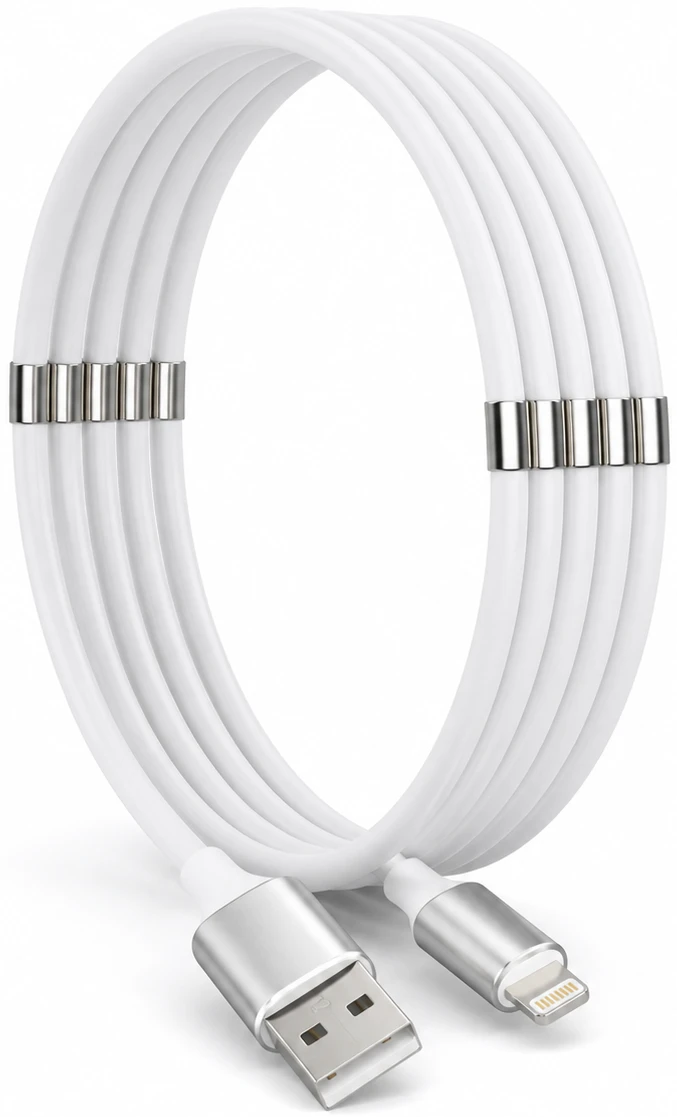 Кабель XOKO UTL-001 2.4А Supercalla USB-Lightning 1 м White (XK-UTL-001-WH)