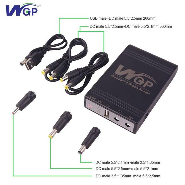 Фото - Источник бесперебойного питания XOKO WGP 8800mAh 5-12V Black (XK-WGP-8800)