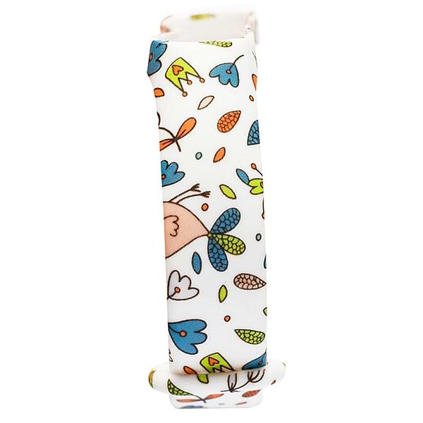 Фото - Ремешок для фитнес-браслета XOKO Xiaomi for Mi Band 3/4 Flowers White (XK-XM-SL-WT)