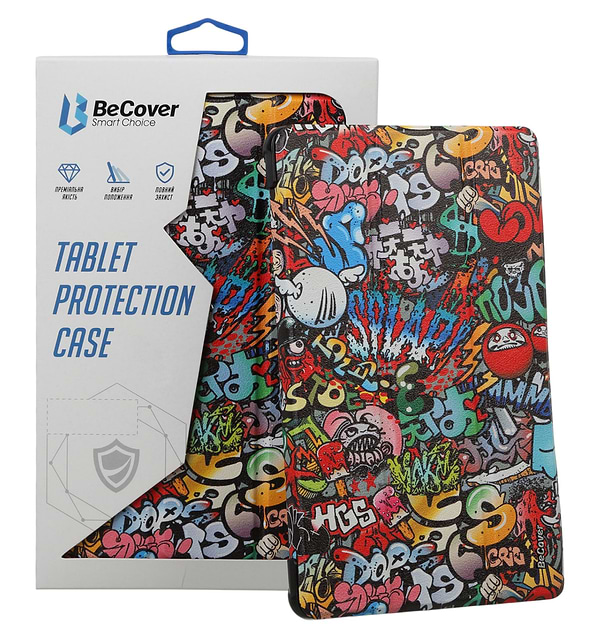Фото - Чохол для планшета BeCover Smart Case for Samsung Galaxy Tab S9 (SM-X710/SM-X716)/S9 FE (SM-X510/SM-X516B) 11.0'' Graffiti (710417)