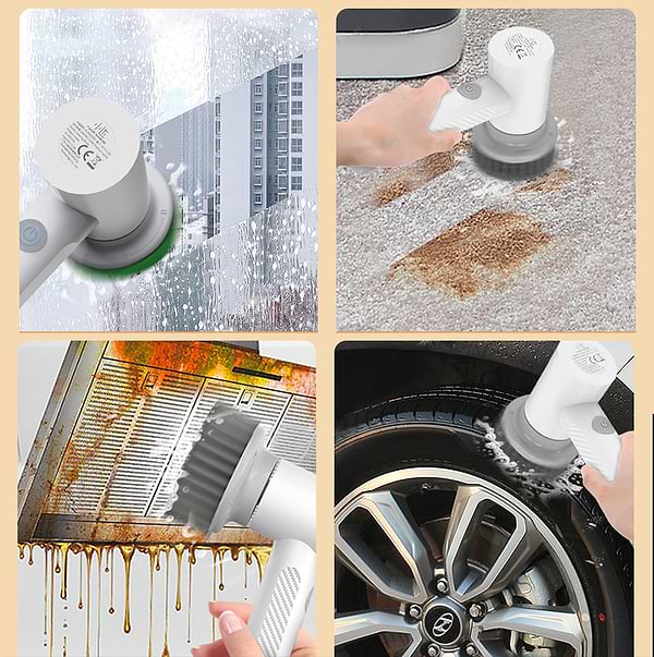 Фото - Акумуляторна щітка Xiaomi Xiaolang Cleaning Brush White (XL-DDQJS01)