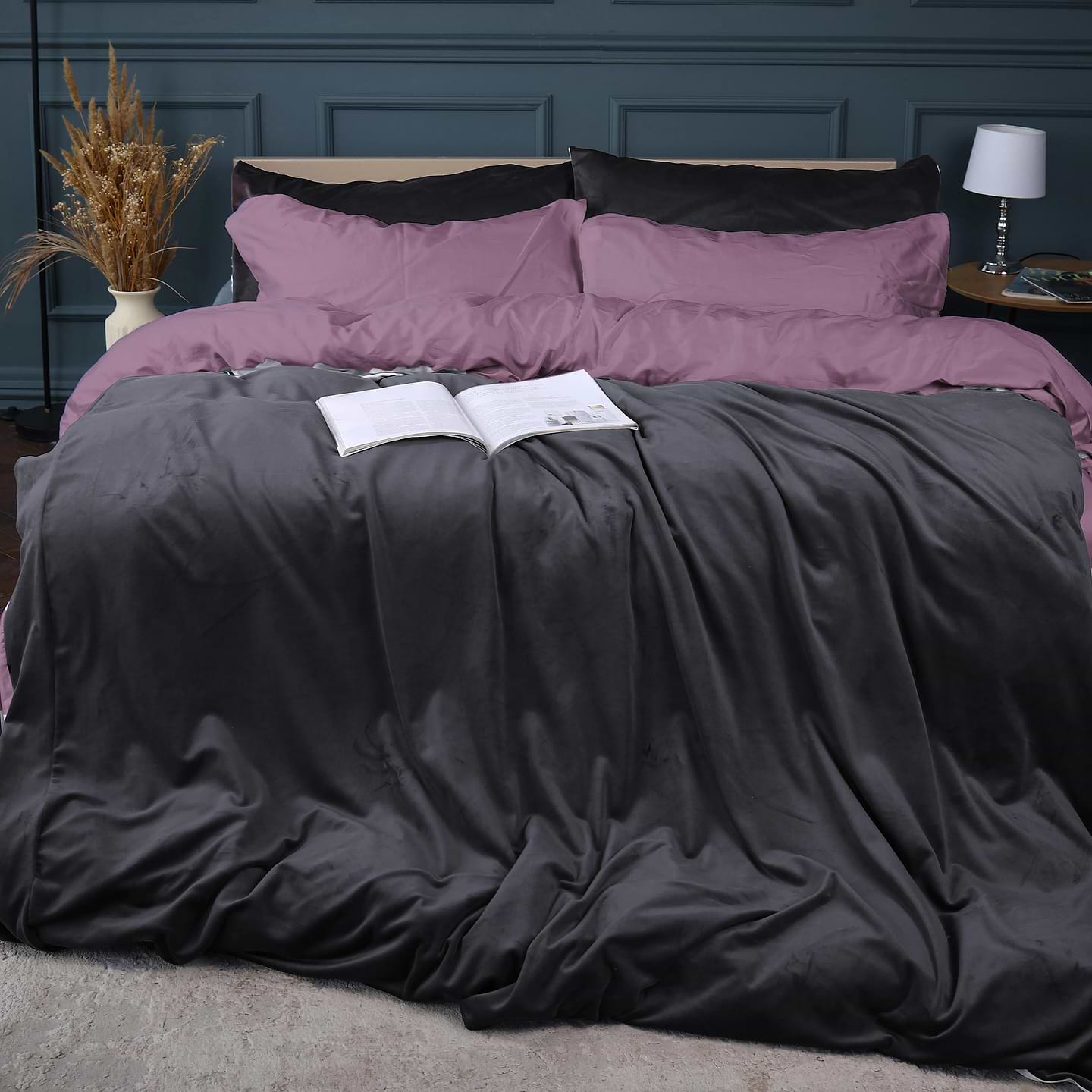 Комплект постельного белья MirSon Велюр Winter Delicate 28-0094 Clematide 175х210 (2200004046020)