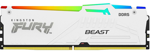 Фото - Память DDR Kingston DDR5 32GB 6000 FURY Renegade White XMP (KF560C30BWA-32)