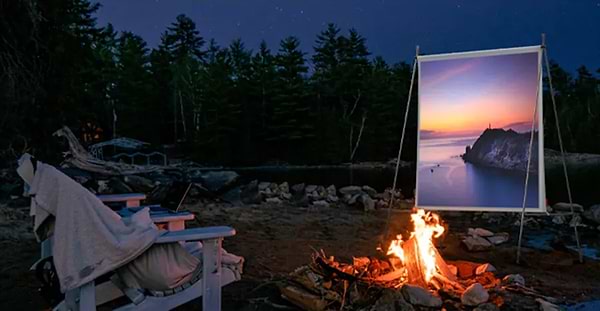 Фото - Проектор XGiMi MoGo 3 Pro bundle + PowerBase Stand + Optical Filter + Screen (XN13A-3)