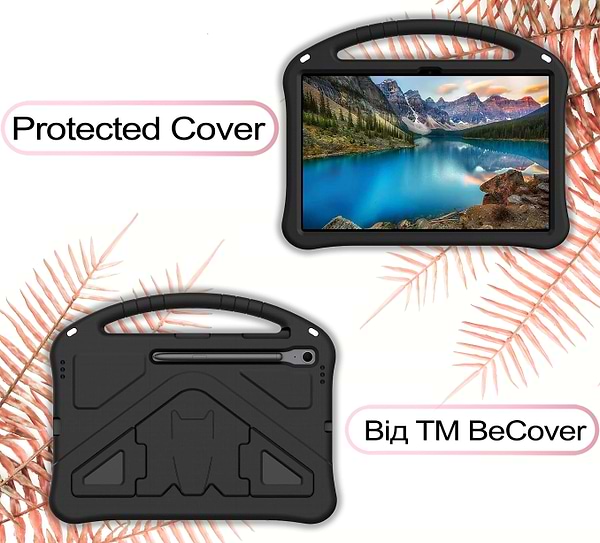 Фото - Чохол для планшету BeCover Protected з кріпленням для Samsung Galaxy Tab S10 FE Plus (SM-X620/SM-X626) 13.1" Black (713665)