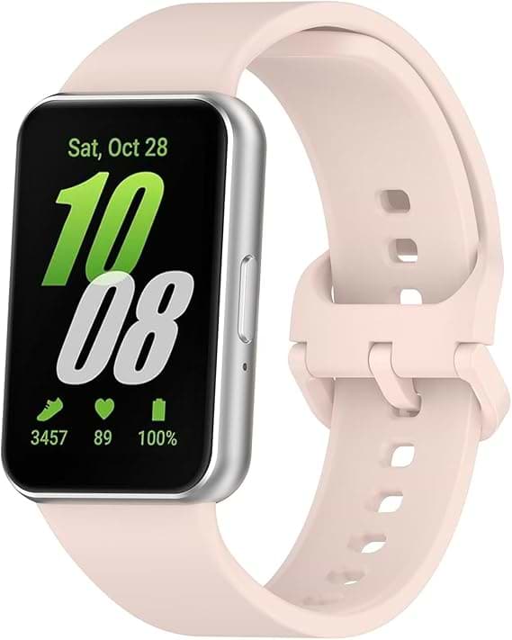 Ремешок для фитнес-браслета BeCover for Samsung Galaxy Fit 3 (20mm) Pink (713197) - Фото 1