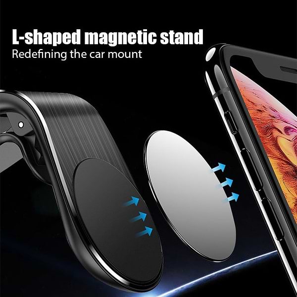 Фото - Автодержатель XO C82 Flat Magnetic Black (XO-C82BK)
