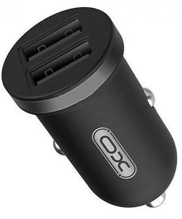 Фото - Автомобильное зарядное устройство XO CC18 2.1A/2 USB Black (XO-CC18-BK)