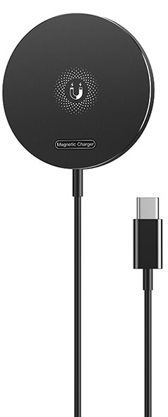 Бездротовий зарядний пристрій XO CX022 iPhone Magnetic Metal 15W 1.2м, black (XO-CX022-Black)