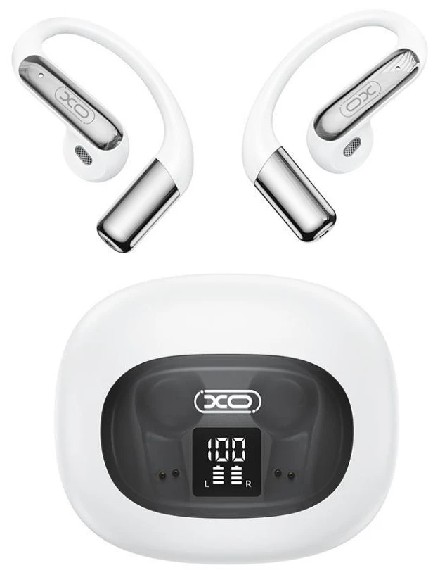 Навушники вкладиші бездротові TWS XO G49 LED Power (XO-G49-WH)