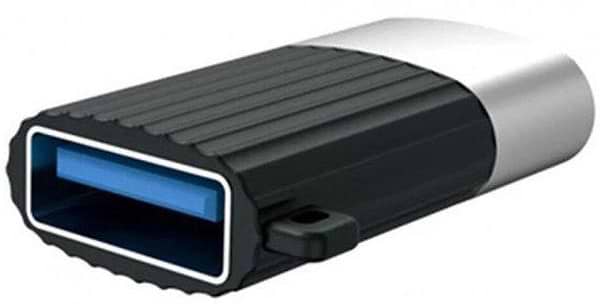 Фото - Переходник XO USB 2.0 to microUSB Black (XO-NB149G-BK)