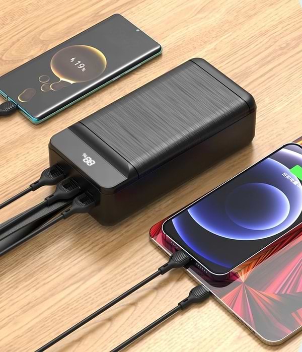 Фото - Батарея мобильная XO 60000mAh Black (XO-PR159)