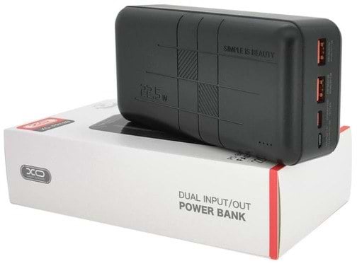Фото - Батарея мобильная XO 20000 mAh PD20W+QC22.5W Black (PR188)