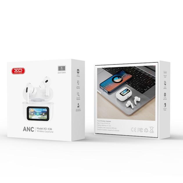 Фото - Наушники вкладыши беспроводные TWS XO X36 (XO-X36-WH)