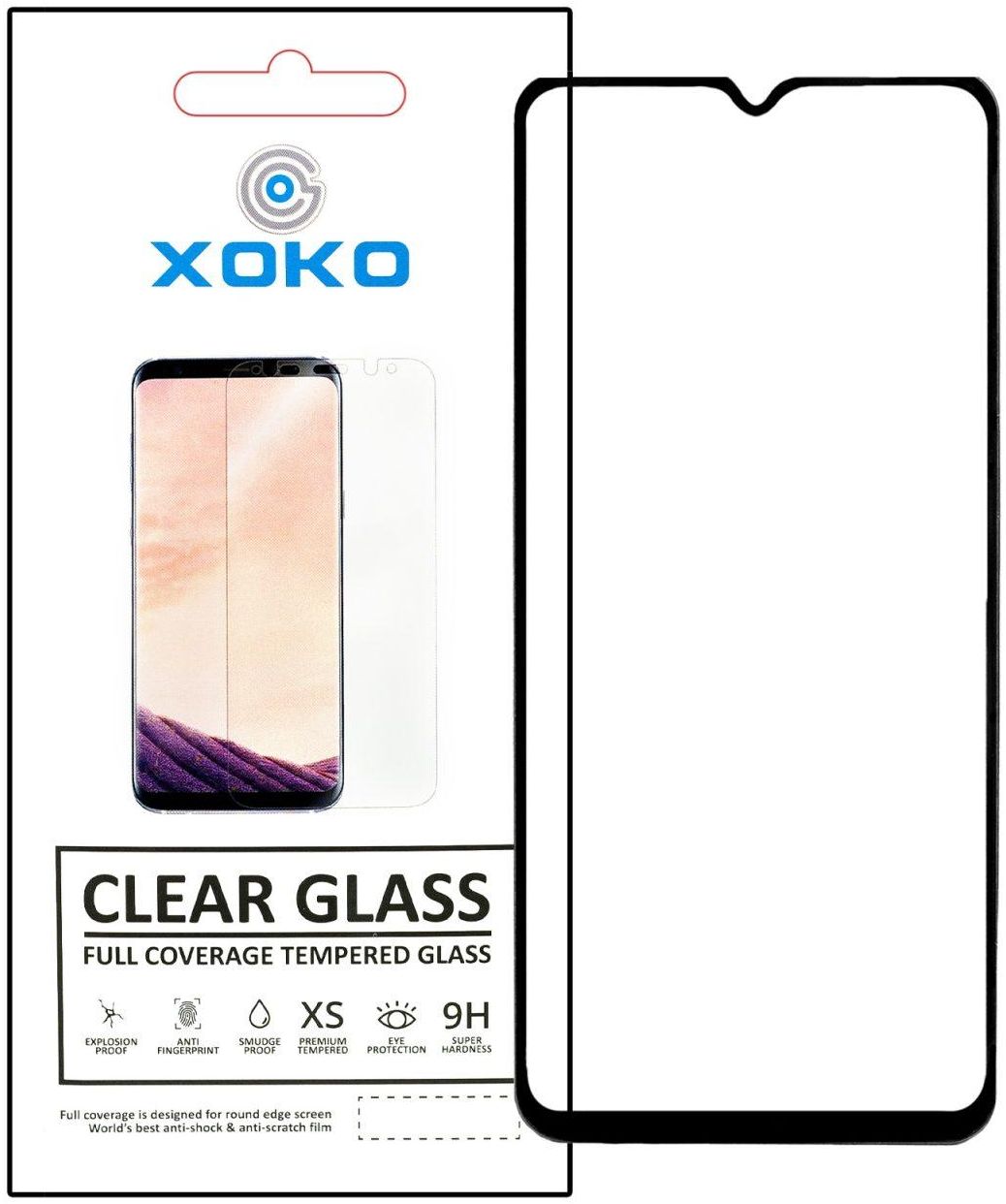 Защитное стекло для смартфона XOKO Full Cover Ultra-Thin 0.25mm for Xiaomi Redmi Note 15 Pro 4G Black (XK-FCU-XM-N15PRO)