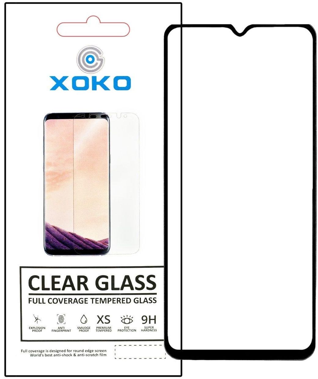 Защитное стекло для смартфона XOKO Full Cover Ultra-Thin 0.25mm for Xiaomi Redmi Note 15 4G Black (XK-FCU-XM-N15)