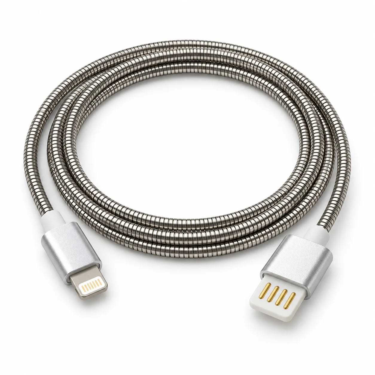 Кабель XOKO CTL-001 2.4А USB-Lightning 1 м Серебряный (XK-CTL-001-SL)