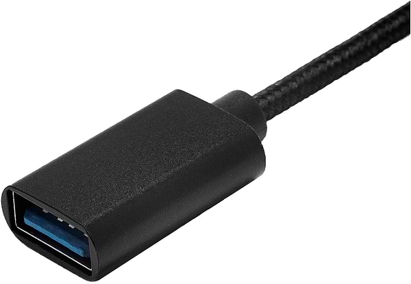 Фото - Переходник XOKO AC-150 2 в 1 USB 3.0 - MicroUSB & USB Type-C с кабелем Black (AC-150-BK)