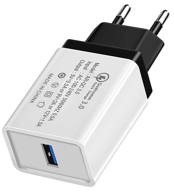 Фото - Мережевий зарядний пристрій XOKO QC-100 1 USB Qualcom 3.0 3.5A Black (QC-100-BK)