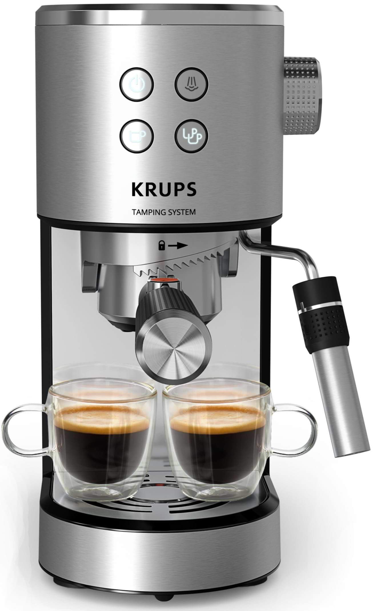 Кофеварка рожковая Krups XP499EE0 Virtuoso+