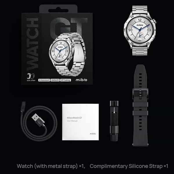 Фото - Смарт-часы Mibro GT Silver (XPAW026S)