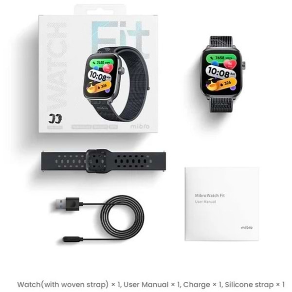 Фото - Смарт-часы Mibro Fit Black (XPAW027B)