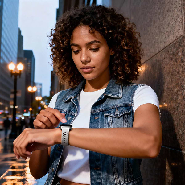 Фото - Смарт-часы Mibro Fit Silver (XPAW027S)