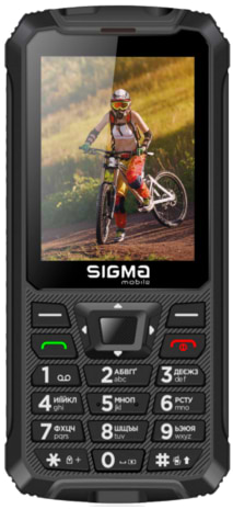 Мобильный телефон Sigma mobile X-treme PR68 Dual Sim Black - Фото 1