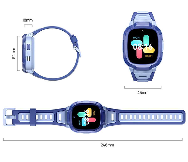 Фото - Дитячий годинник Mibro P6 Blue (XPSWP004B)