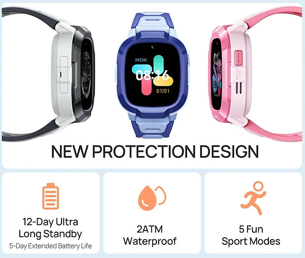 Фото - Детские часы Mibro P6 Gray (XPSWP004G)