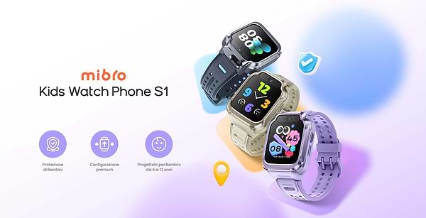 Фото - Дитячий годинник Mibro S1 Black (XPSWY007B)