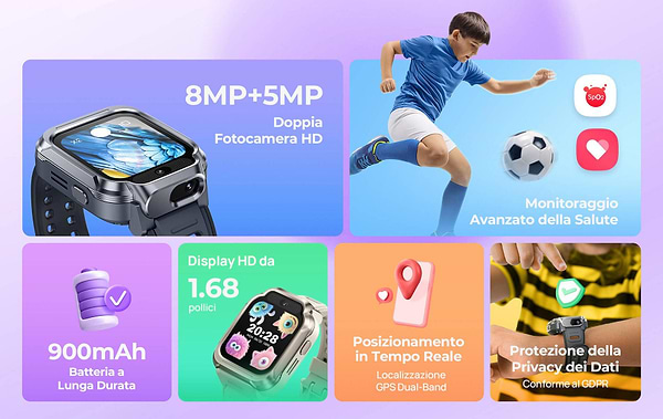 Фото - Дитячий годинник Mibro S1 Black (XPSWY007B)