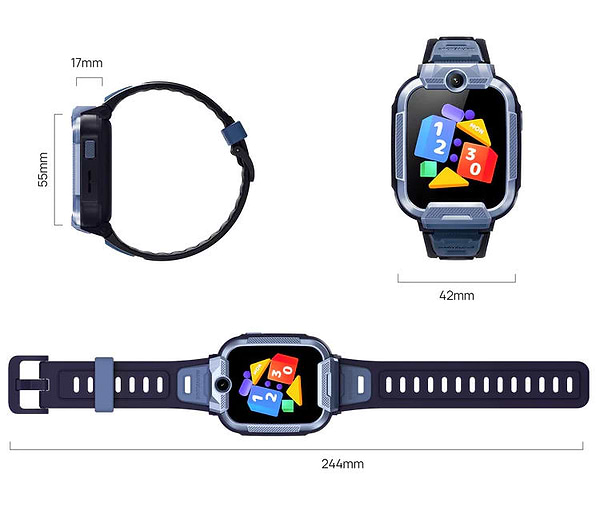 Фото - Дитячий годинник Mibro Z5 Blue (XPSWZ002B)