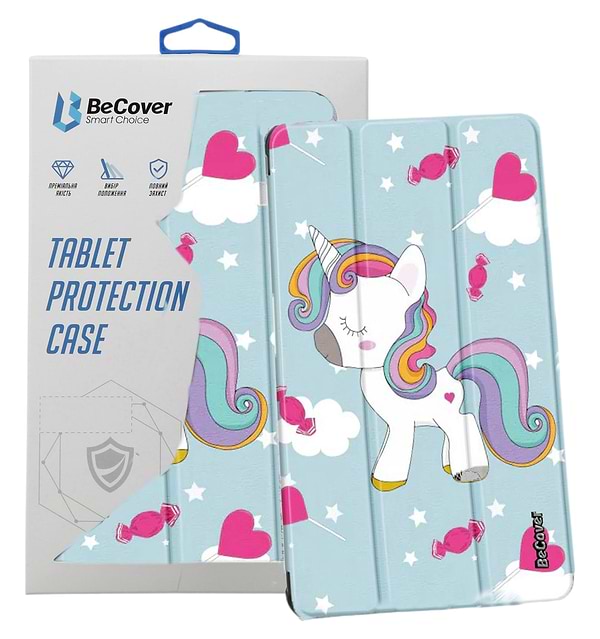 Фото - Чохол для планшета BeCover Smart Case for Samsung Galaxy Tab S6 Lite 10.4 P610/P613/P615/P619 Unicorn (708328)