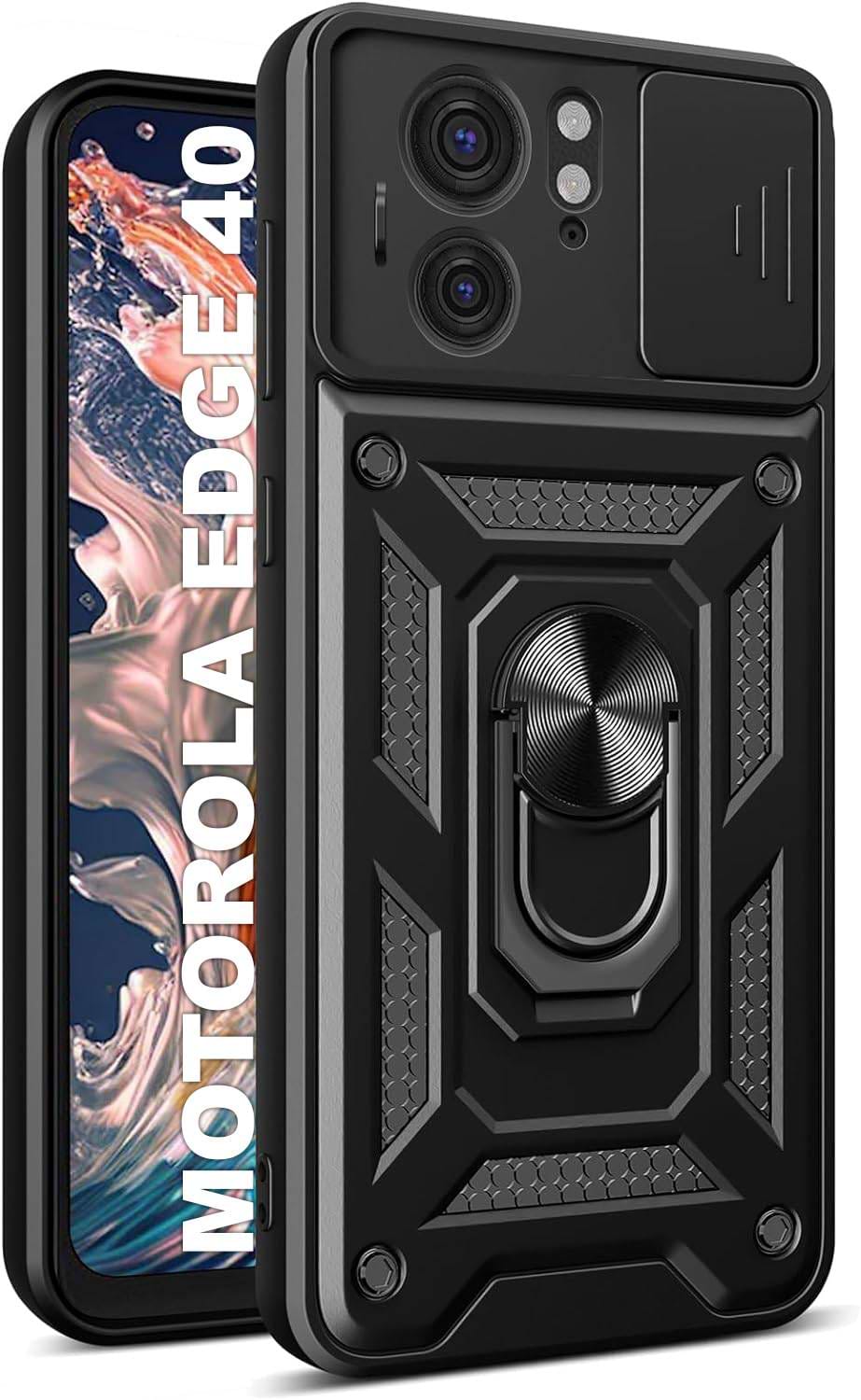 Чехол для смартфона BeCover Military for Motorola Edge 40 Black (710136) - Фото 1